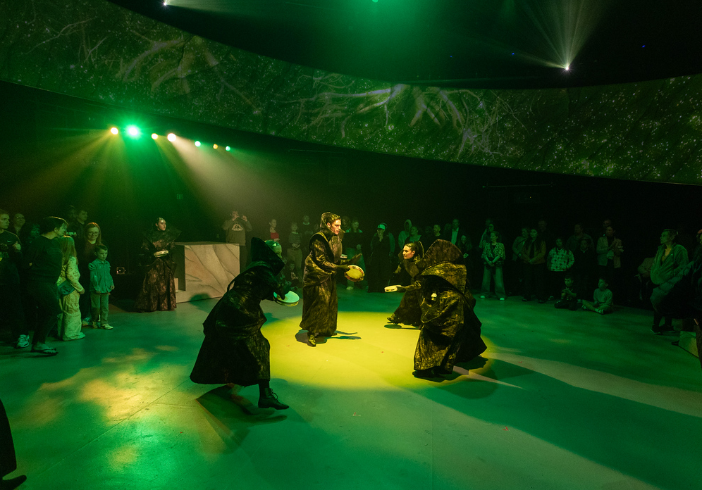 Students perform "Earth" in ASCEND
