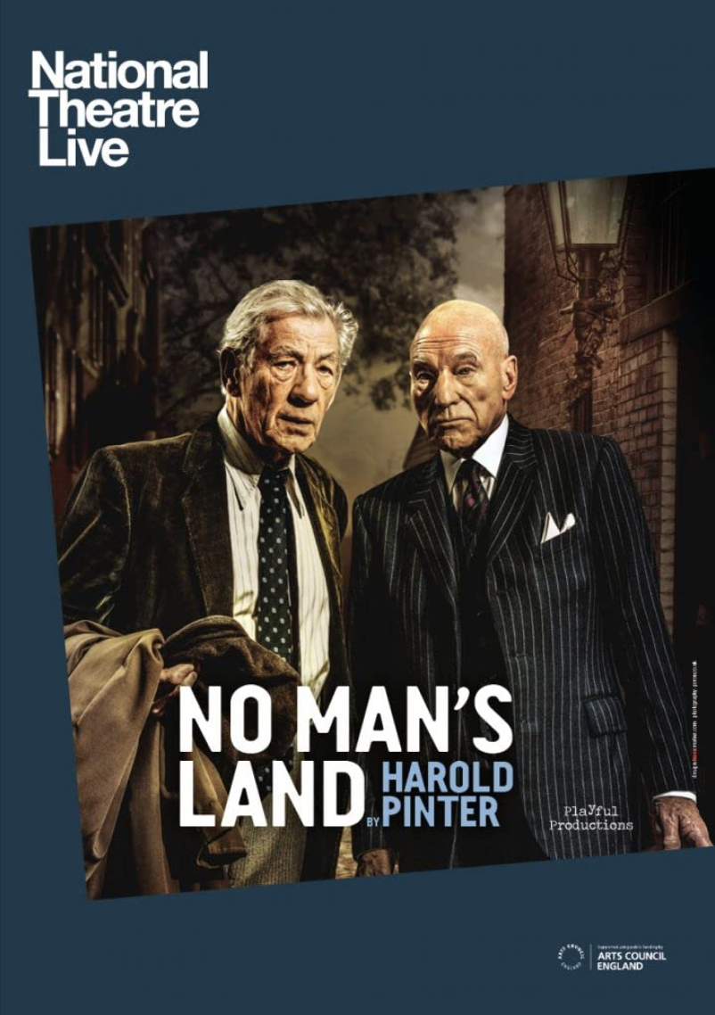 No Man's Land poster with Ian McKellen and Patrick Stewart