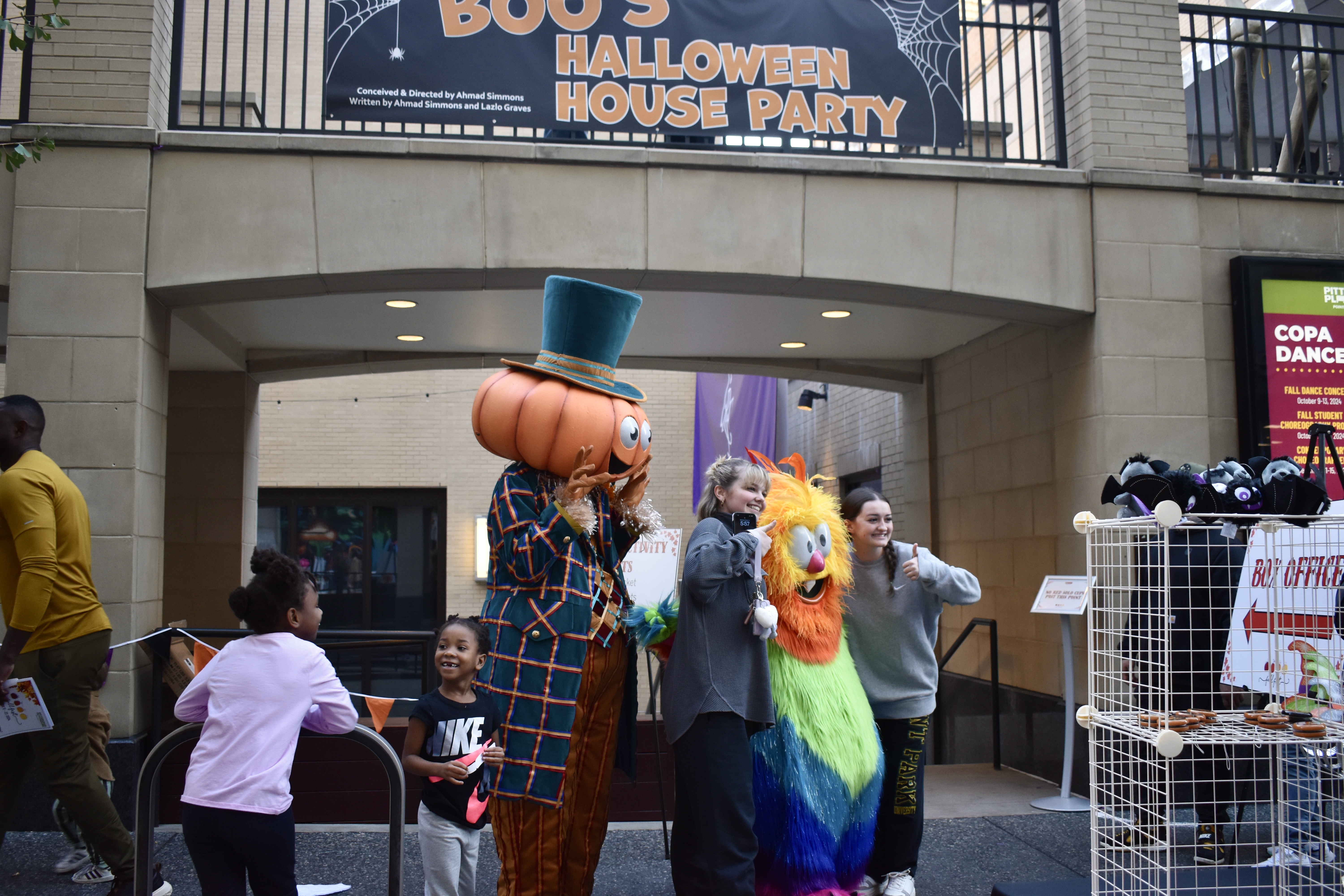 Fall fest mascots