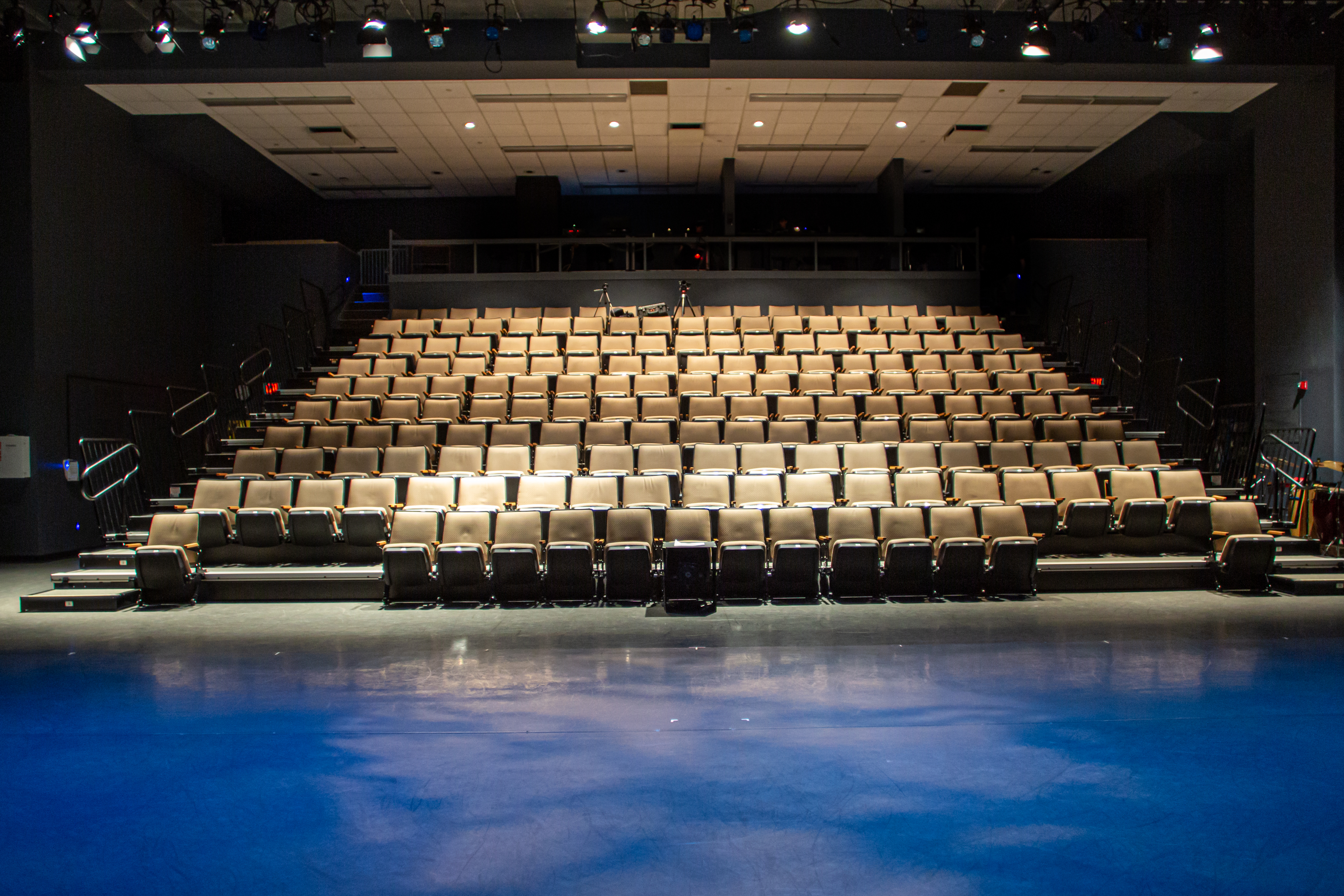 an empty theatre