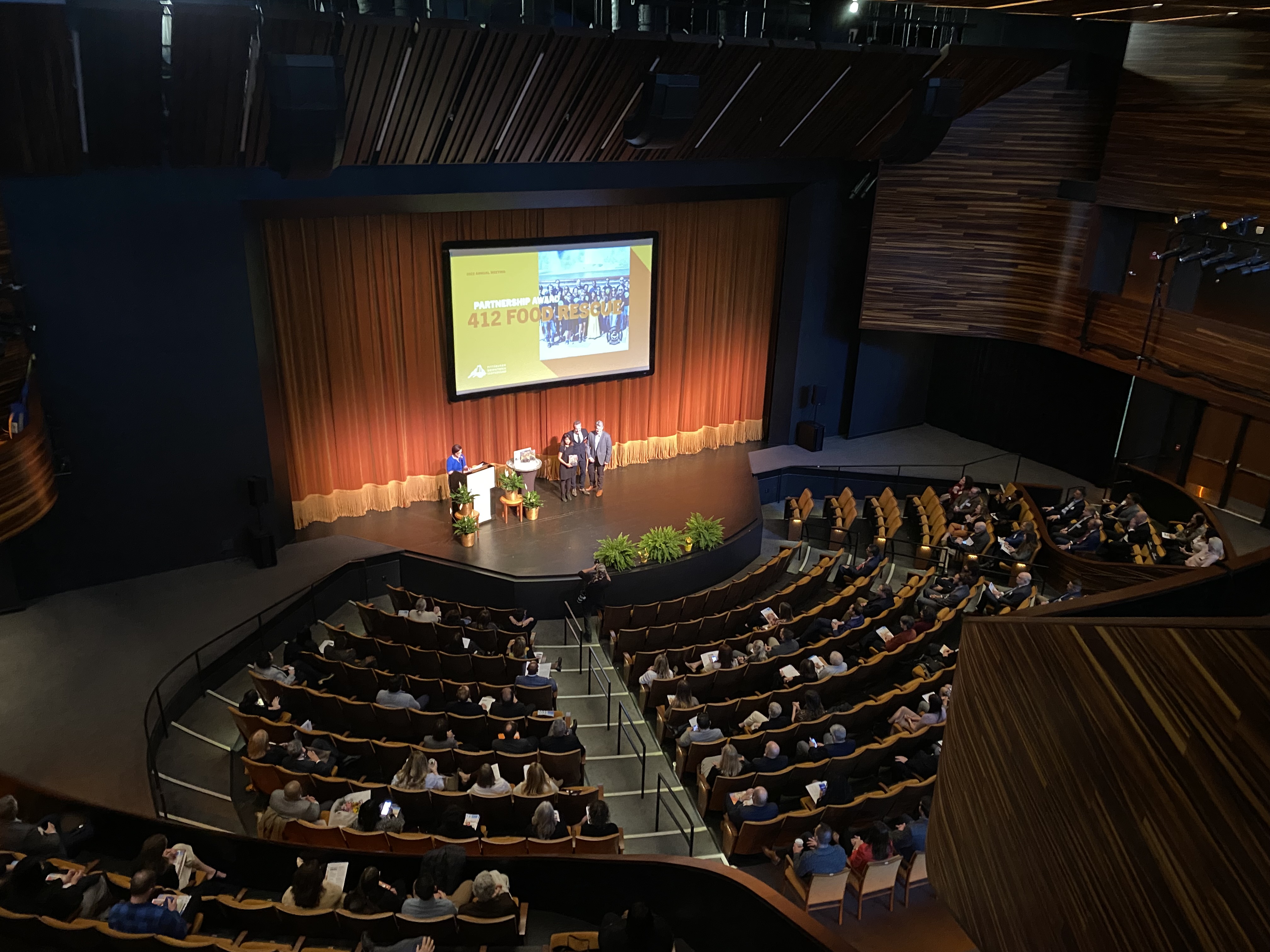 a meeting in the PNC